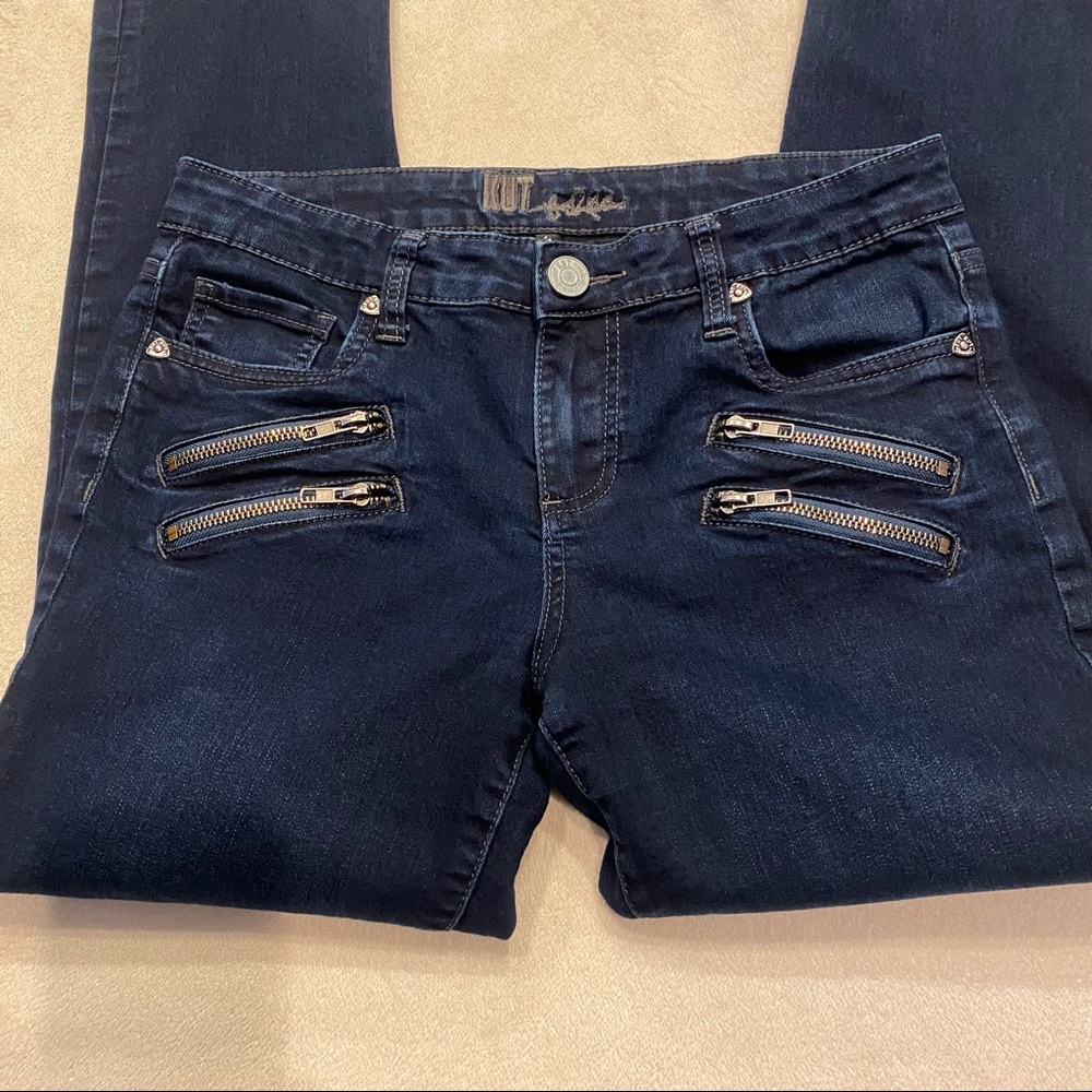Kut from the Kloth Dark Denim Jeans Sz 6